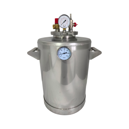 Autoclav 40L pentru conservare sau sterilizare borcane